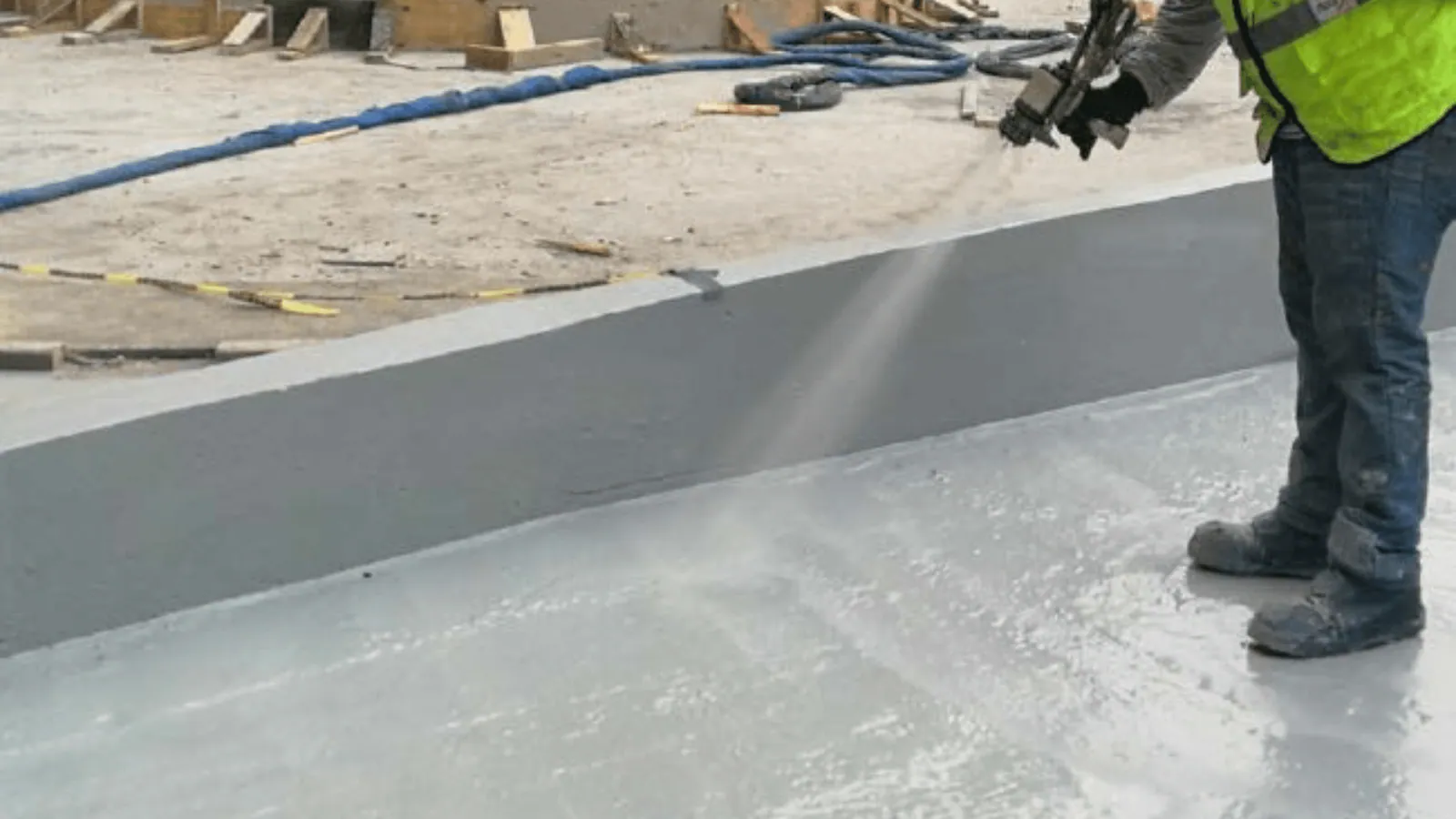 Polyurea concrete protection