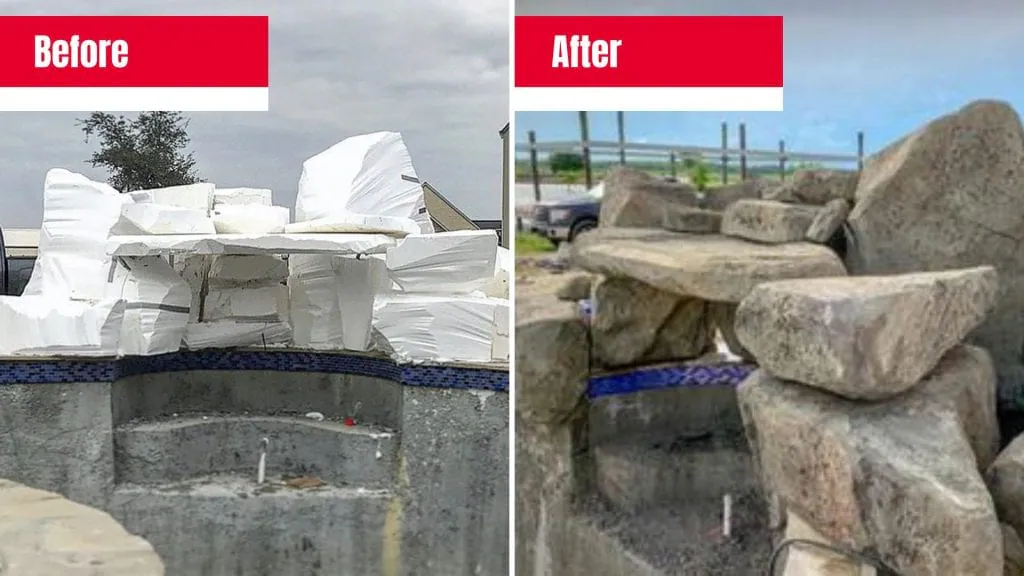 Before and after EPS hard coating