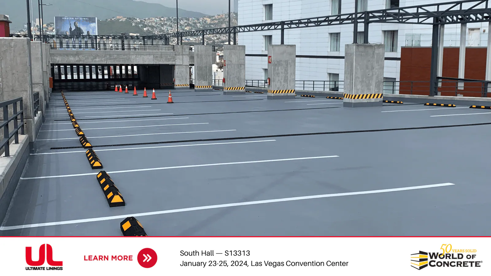 Polyurea barrier protecting concrete assets