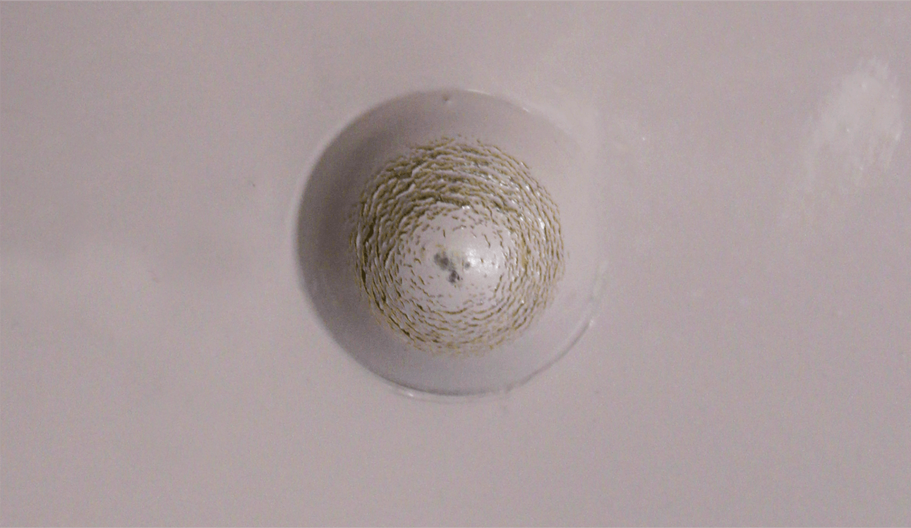 Paint failed at 40 inch pounds