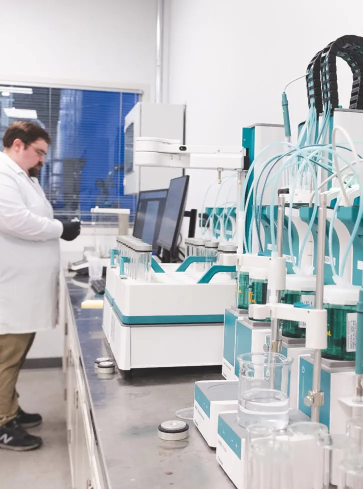 Ultimate Linings chemistry lab