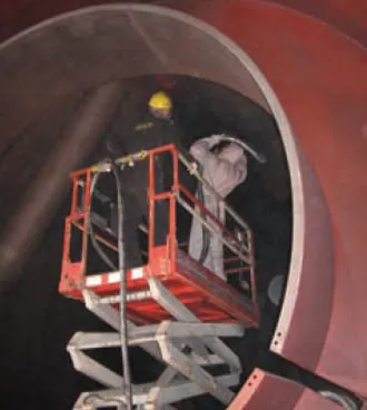 Ultimate Linings polyurea tank lining application