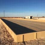 geotextile containment foundation