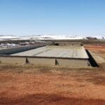 geotextile containment structure pano