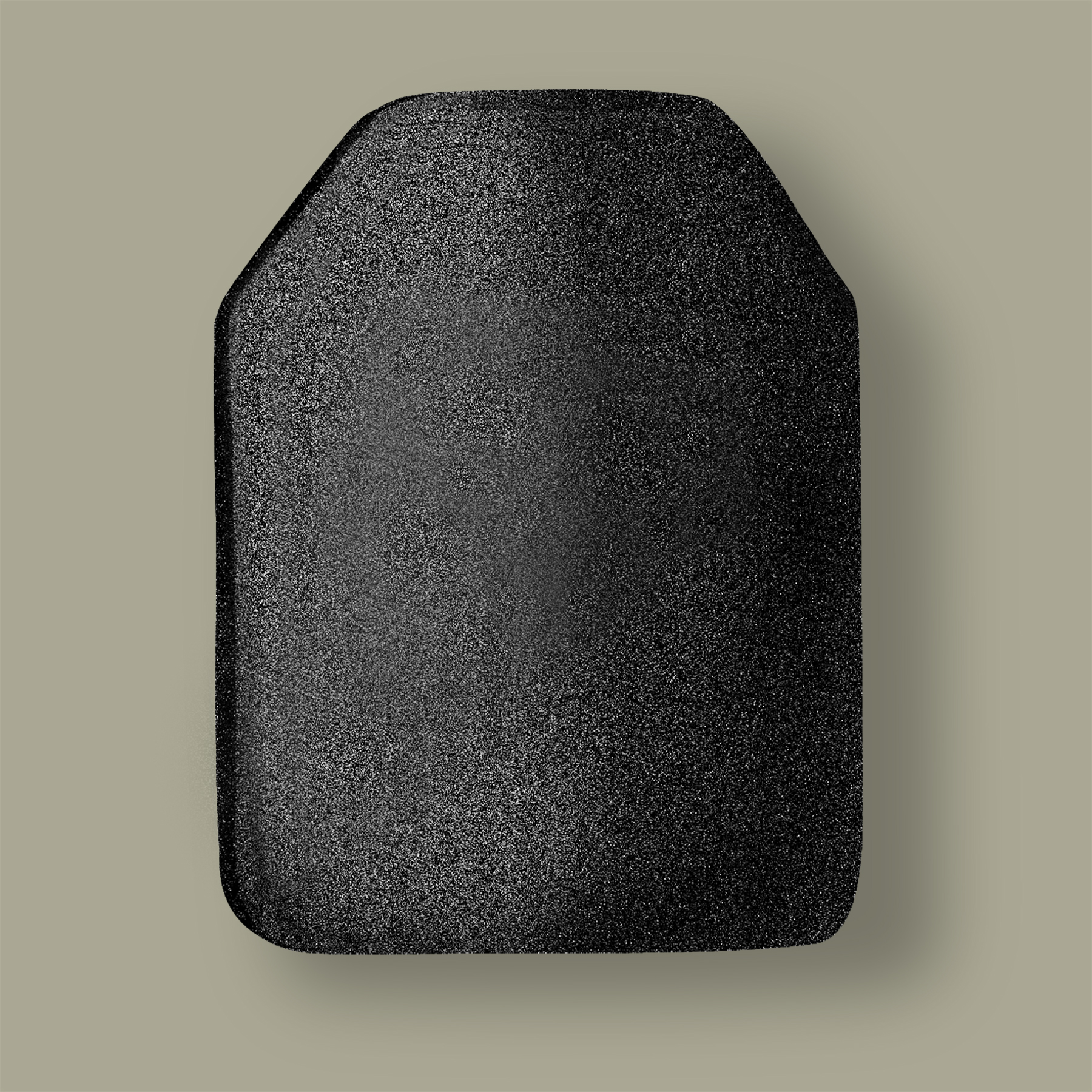 coated body armor plate